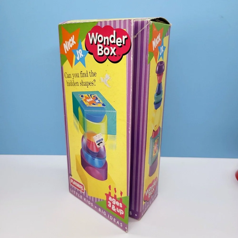 Nick Jr‎ Hasbro Wonder Box Playskool Preschool Learning Cube Stack Nickelodeon